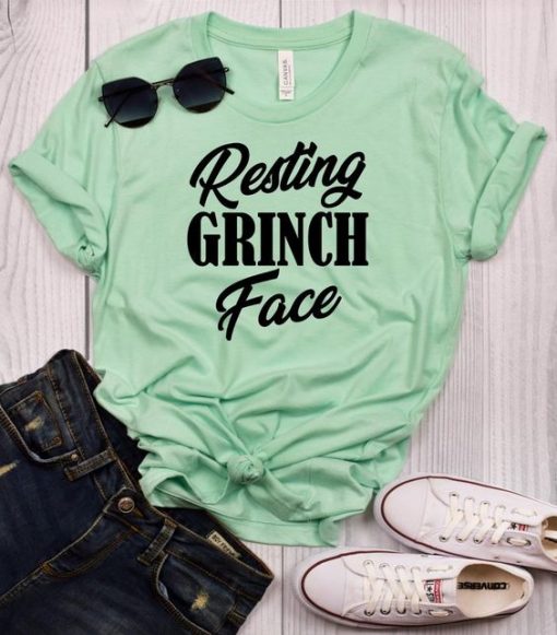 Resting Grinch Face T-Shirt EL01