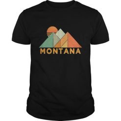 Retro Vintage Montana T Shirt