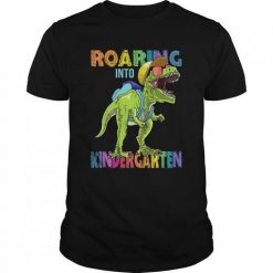 Roaring Into Kindergarten T-shirt FD01