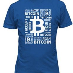 Sheki Apparel I Accept Bitcoin T-shirt FD01