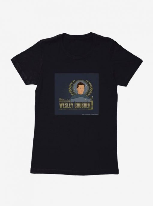 Star Trek Crusher Illustration Womens T-Shirt EC01