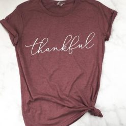 Thankful Design T-Shirt ZK01