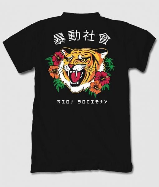 Tiger Aloha Mens T-Shirt DV01