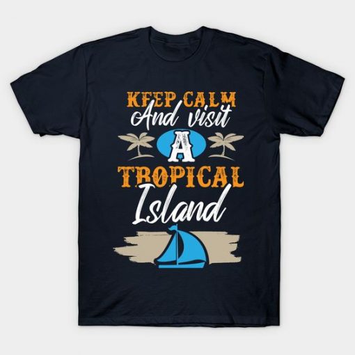 Tropical Island cruise TshirtDV01