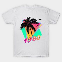 Tropical Sunset 1980 Classic T-Shirt