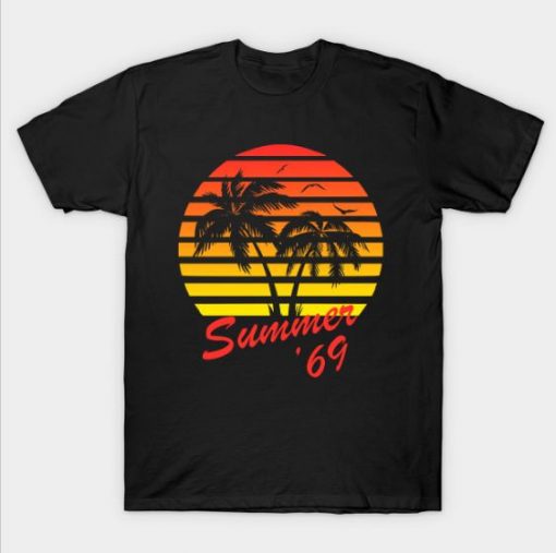 Tropical Sunset T Shirt DV01
