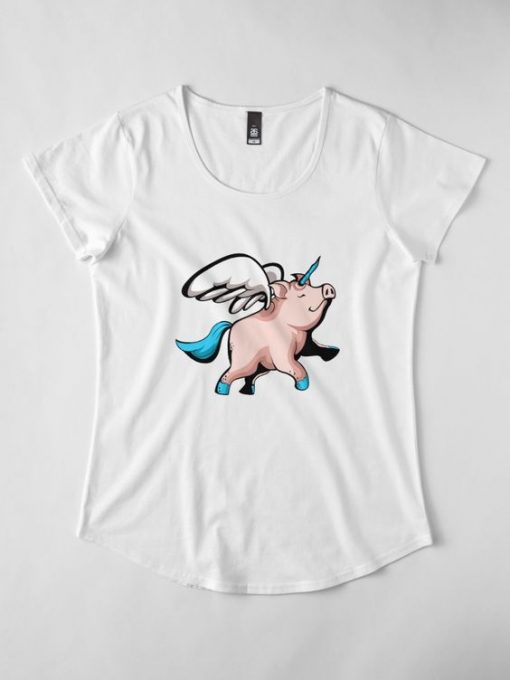 Unicorn Pig T-Shirt AD01