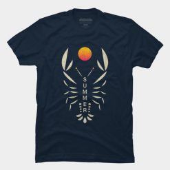 Vintage Crabby Summer Sunset Tees and T-shirt EC01