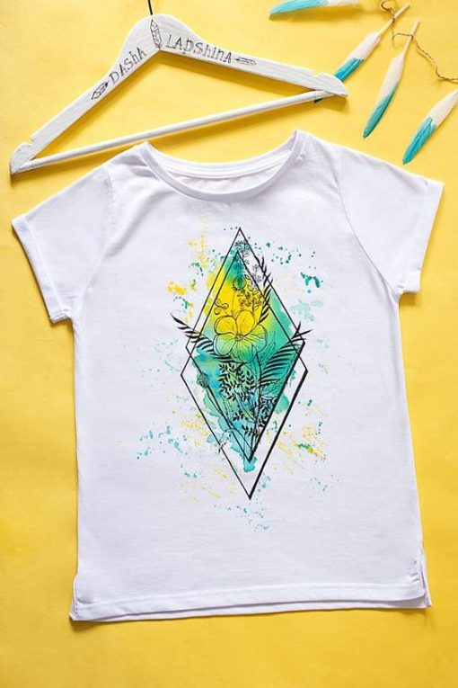 Watercolor Women T-Shirt SN01