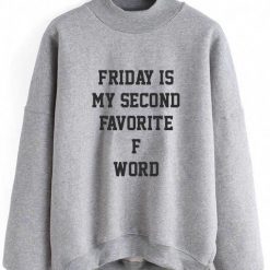 Word Funny Sweatshirt DV01