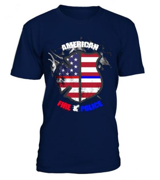 american fire & police t shirts DS01