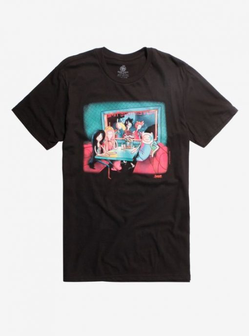 Adventure Time Retro Diner T-Shirt AD01