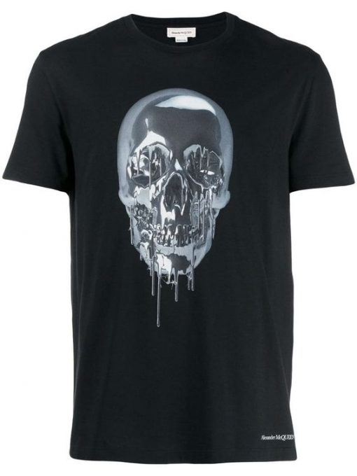 Alexander McQueen metallic skull T-shirt KH01