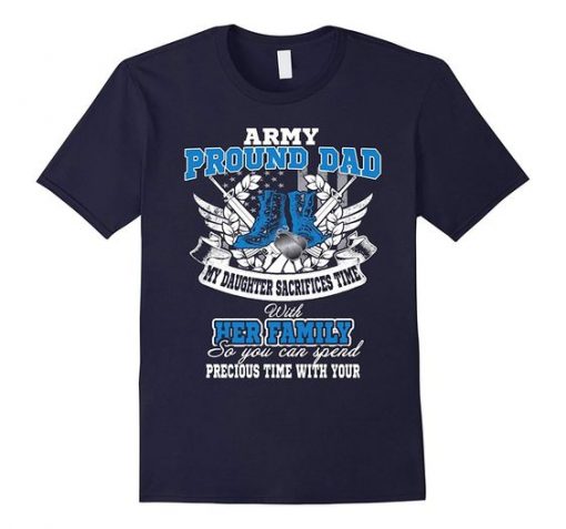 Army Pround Dad T-Shirt DS01