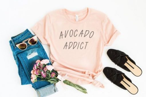Avocado Addict T Shirt DV01