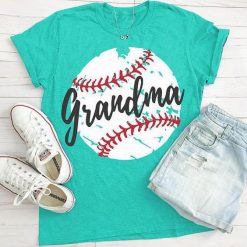 Baseball Grandma T-shirt FD01