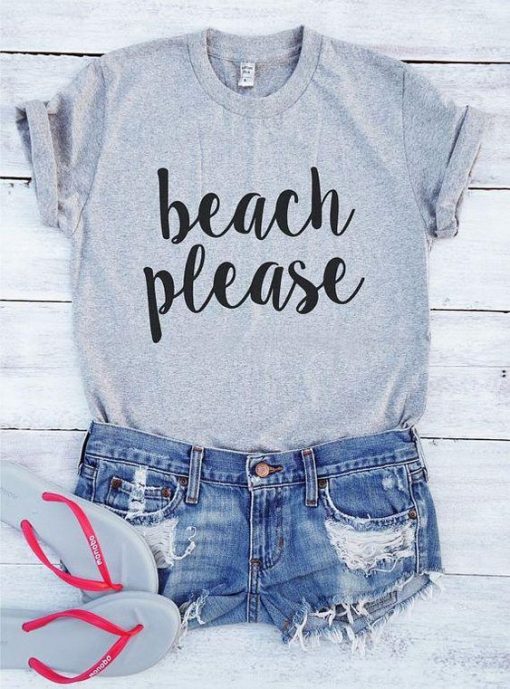 Beach please T-shirt AV01