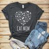 Cat Mom T-shirt DV01