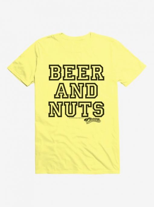 Cheers Beer And Nuts T-Shirt SN01