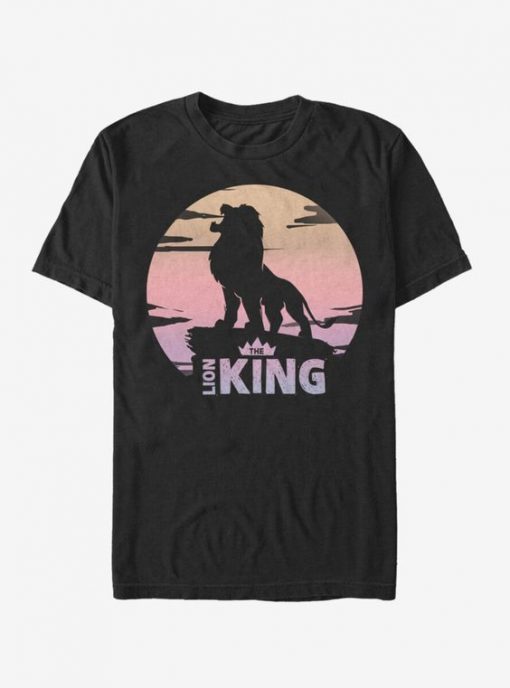 Disney The Lion King Sunset Logo T-Shirt DV01