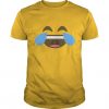 Face With Tear Of Joy Emoji T-Shirt EL01