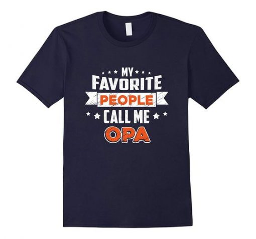 Favorite People Call T-shirt DS01