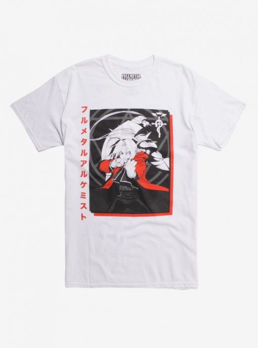 Fullmetal Alchemist Back To Back Brothers T-Shirt AD01