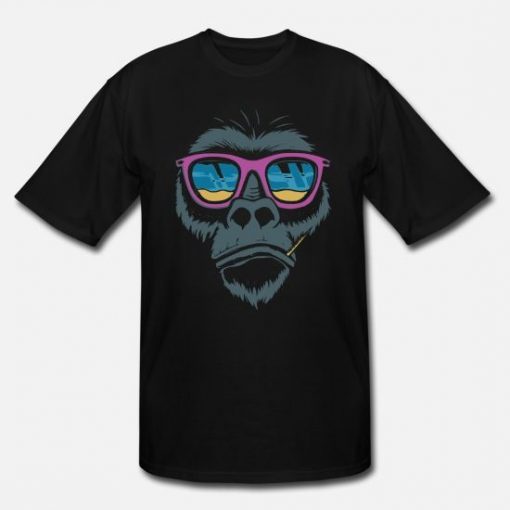 Funny Monkey tee T-shirt AV01