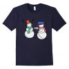 Funny Snowman T-Shirt AD01