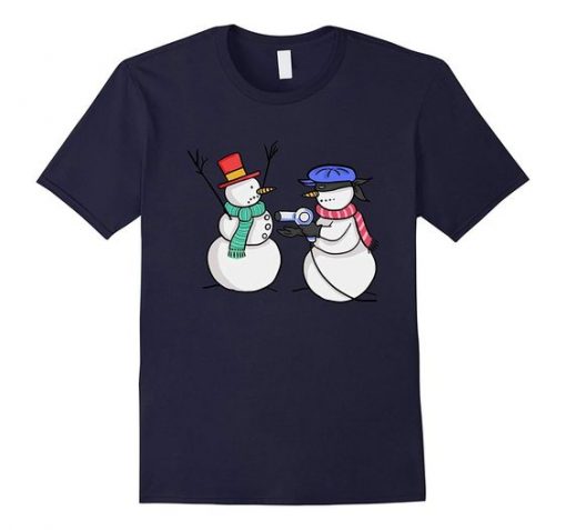 Funny Snowman T-Shirt AD01