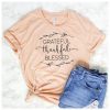 Grateful Thankful Blessed T-Shirt FD01