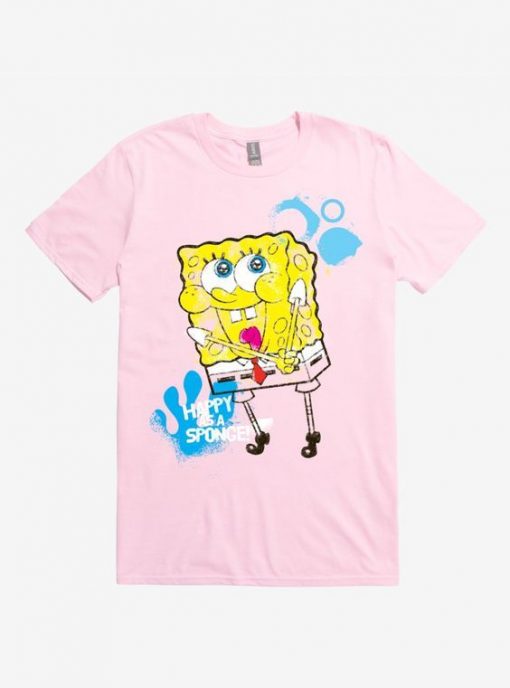 Happy as a Sponge T-Shirt SN01