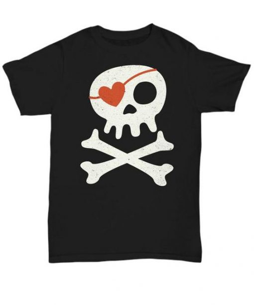 Heart Skull T-Shirt FR01