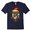 Horror Santa Skull T shirt KH01