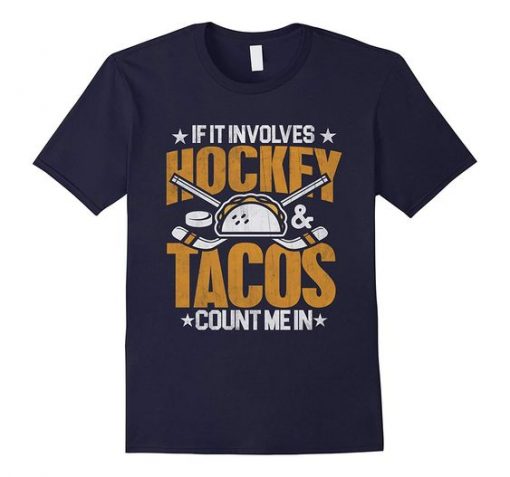 If It Involves Hockey T-shirt DS01