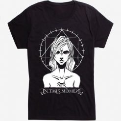 In This Moment Half God Half Devil Girls T-Shirt AD01