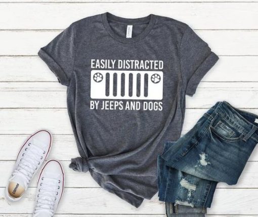 Jeeps and Dogs T-Shirt FD01