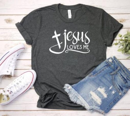 Jesus Loves Me T-shirt FD01