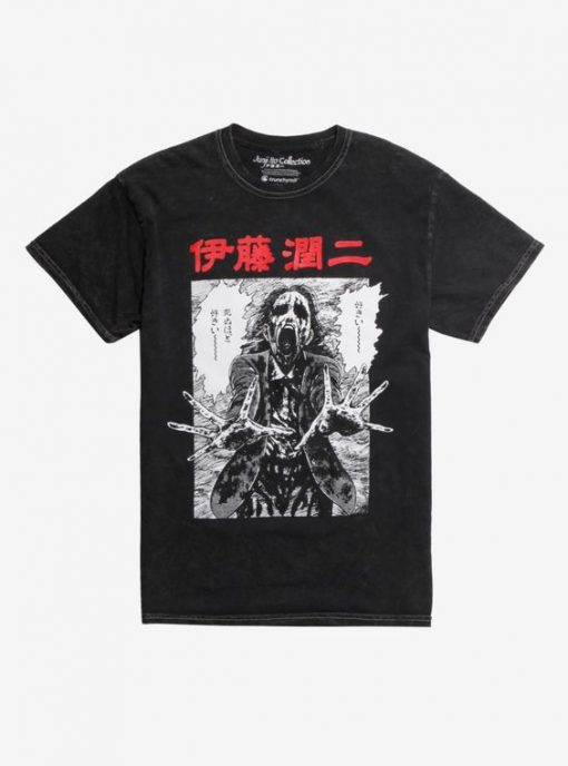 Junji Ito Collection Reaching T-Shirt AD01