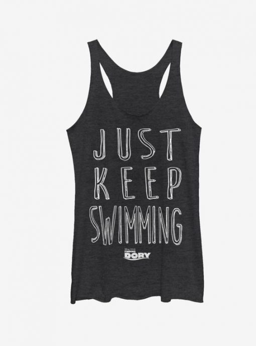 Just Keep Swimming Tank Top FD01