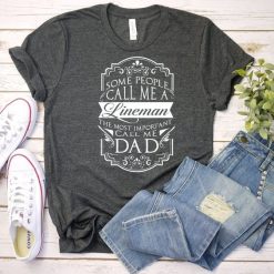 Lineman Dad T-shirt AV01