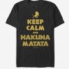 Lion King Keep Calm T-Shirt FR01