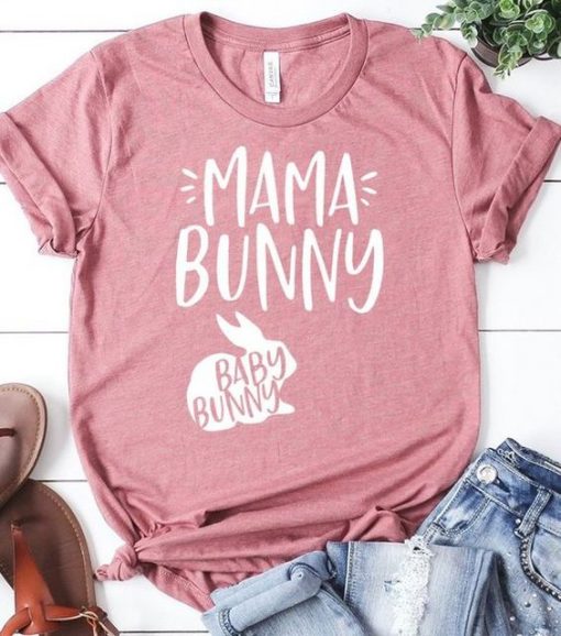 Mama Bunnny Baby Bunny T-shirt DV01