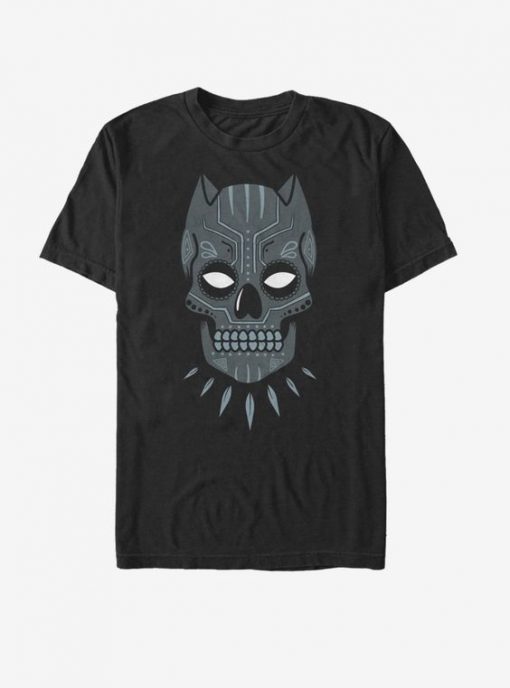 Marvel Black Panther Sugar Skull T-Shirt KH01