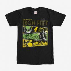 Marvel Immortal Iron Fist Panels T-Shirt AD01