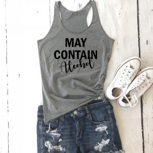 May Contain Alcohol Tank top DV01