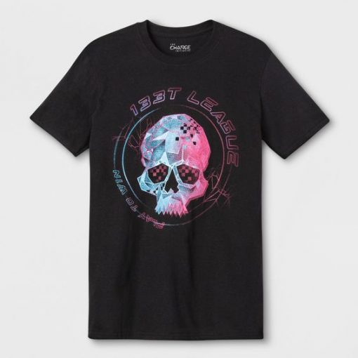 Mens Short Sleeve Skull T-Shirt AV01