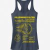 Millennium Falcon Schematics Tank Top FD01