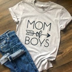 Mom Of Boys T-Shirt ZK01