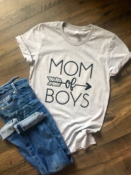 Mom Of Boys T-Shirt ZK01